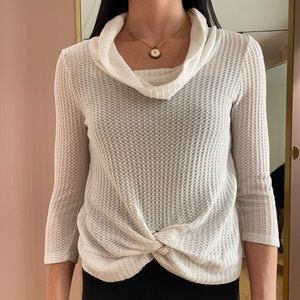 Cowl neck sweater